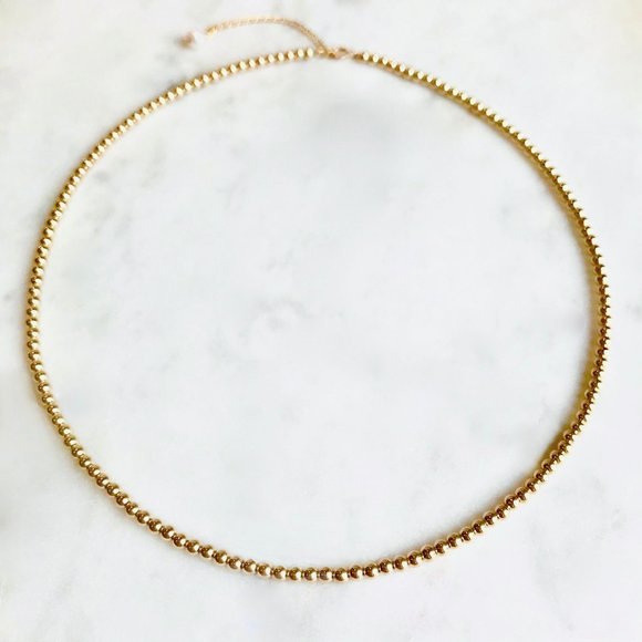 14K Gold-filled Ball necklace - Picture 3 of 3